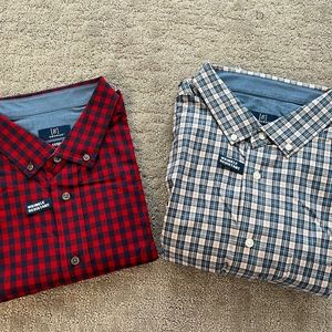 Two new button down shirts by George